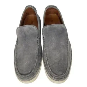 Frye | Shoes | Frye Deck Venetian 883 Gray Suede Leather  display picture 1